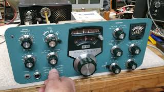 Heathkit SB102 Hetrodyne Osc  Crystal Test [upl. by Eliza]