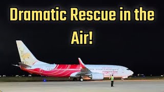 Trichy Air India Flight Faces MidAir Crisis Safe Landing After Hydraulic Failure [upl. by Ekenna82]