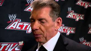 Mr McMahon answers Donald Trumps challenge from the WWE Hall of Fame Induction Ceremony WWEcom E [upl. by Bohun]