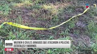 Atacaron a policías y marinos en Colima pero fueron abatidos 6 civiles armados murieron  Ciro [upl. by Sharron644]