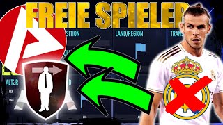 Was sind FREIE SPIELER🤔👇🏼  FIFA 22 Karrieremodus [upl. by Kolnick]