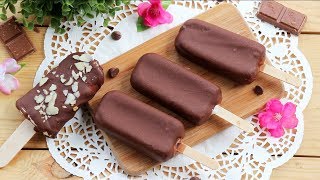 ঘরে তৈরি চকোবার আইসক্রিম রেসিপি  Chocobar Ice Cream Bangla  Chocobar Without Ice Cream Maker [upl. by Eniarral]