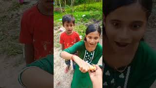 Anaya or Himanshi Ko Milli Chocolate 🍫funny shorts sreeja ani anaya trending [upl. by Gnous]