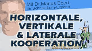 Kooperation auch Konzentration horizontal vertikal lateral [upl. by Meesan674]