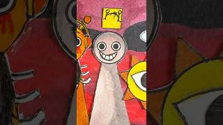 I Make Game Sprunki Incredibox on Paper✨Simon Horror✨🔥short shorts sprunki incredibox game [upl. by Aramenta]