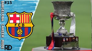 FC24 BARCELONA CAREER MODE 15  SUPERCOPA DE ESPANA [upl. by Whitman]