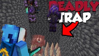 How I Trapped an ENTIRE Minecraft SMP with this TRAP… [upl. by Calvano]