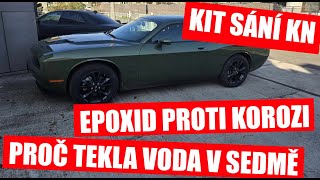 Kit sání KN Dodge Challenger  jak rychle zastavit korozi  tlumení do auta [upl. by Ezri176]