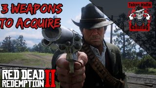 3 Weapons You Should Acquire at the Beginning in RDR2 [upl. by Ecirtal658]