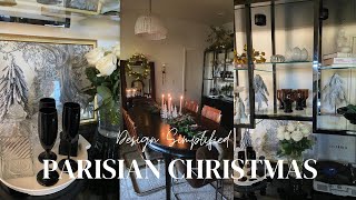 PARISIAN CHRISTMAS DINING ROOM DECORATING Thembi’s View [upl. by Ellennahs]