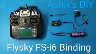 Flysky FSi6 Transmitter and FSiA6B Receiver Bindingakgadget [upl. by Tyler119]