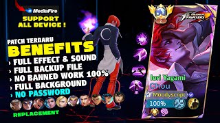 NEW Script Skin Chou KOF Iori Yagami No Password Full Effect amp Voice  New Patch [upl. by Arac]