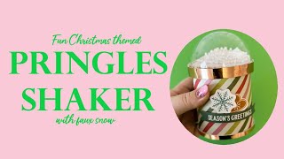 Pringles Christmas Shaker  Party Favour Idea [upl. by Alleb32]