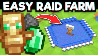 Minecraft Raid Farm Simple amp Easy [upl. by Theona]