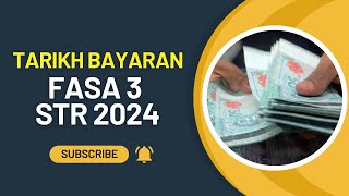 TARIKH BYRN FASA 3 STR 2024 [upl. by Napier]