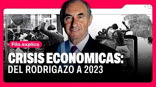 CRISIS ECONÓMICAS en Argentina RODRIGAZO CRISIS DEL 2001 CONVERTIBILIDAD y más  FiloExplica [upl. by Suzann]