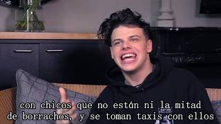 YUNGBLUD explicando quotPOLYGRAPH EYESquot 1 SUBTITULOS EN ESPAÑOL [upl. by Francyne]