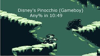 Disneys Pinocchio Gameboy Any in 1049 [upl. by Dee186]