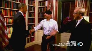 MythBusters  Presidents Challenge  December 8 2010 [upl. by Crelin]