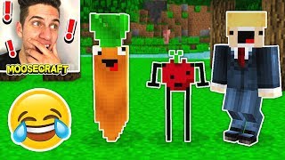 YOU LAUGH YOU LOSE MOOSECRAFT TRY NOT TO LAUGH CHALLENGE [upl. by Emmalee430]