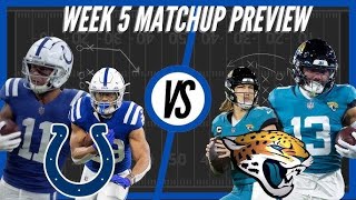 COLTS VS JAGUARS PREVIEW [upl. by Ebanreb]