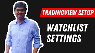 How to Setup the Watchlist in TradingView [upl. by Lucilia]