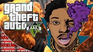 GTA 5  Wiz Khalifa  Smokin Drinkin Music Video [upl. by Attela]