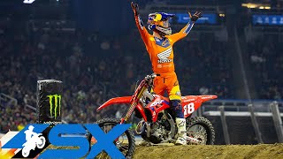 250SX Main Event Highlights  Detroit 2022 [upl. by Schonfeld]