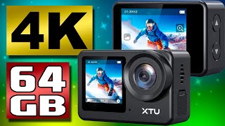 CAMARA DE ACCION 4K 30FPS XTU S6  BARATA Y BUENA [upl. by Morgen]