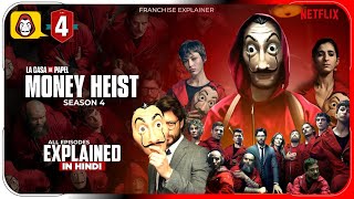 Money Heist Season 2 Complete Series Explained in Hindi Netflix Series हिंदी  उर्दू  Hitesh Nagar [upl. by Zysk]