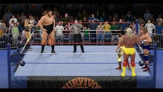 WWF Universe  Survivor Series match 4 [upl. by Einnek]