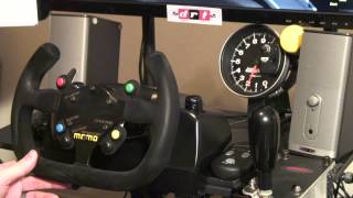 Real Tachometer wired up for use in sim racing [upl. by Lauhsoj]