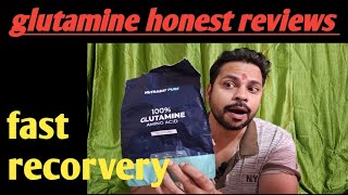 NUTRABAY PURE GLUTAMINE AMINO ACID II HONEST REVIEWS II [upl. by Shrier]