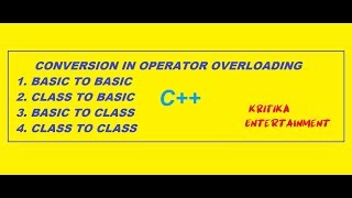 type conversion in c  type conversion in operator overloading  What is type conversion in C [upl. by Ahsekar]