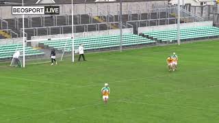 ULSTER SCOT NEIL MCMANUS POINTS FOR ANTRIM V OFFALY  2022 WALSH CUP HURLING [upl. by Nylahsoj]