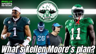 What’s Kellen Moore’s PLAN for the EAGLES offense  Flippin’ the Birds [upl. by Scotney298]