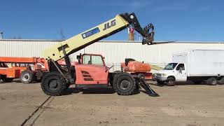 2013 JLG TELEHANDLER FORKLIFT MDL G2055A BIDDING CLOSES TUESDAY FEBRUARY 27 [upl. by Ardnayek737]