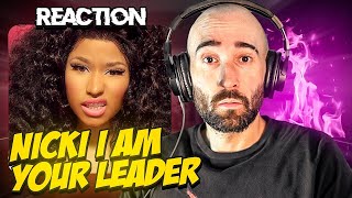 NICKI MINAJ CAMRON RICK ROSS  I AM YOUR LEADER FIRST REACTION [upl. by Hagile]