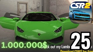 CSR RACING 2Gameplay Walkthrough Part 25NEW CARLAMBORGHINI HURACAN COUPE [upl. by Elrod]