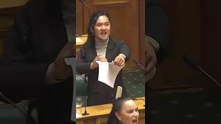 New Zealand mp performs haka for Maori Rights viralvideo viralshorts newzealand [upl. by Madelina208]