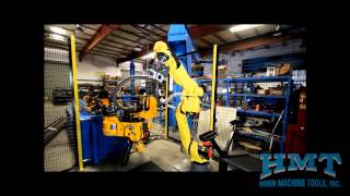 Horn Metric 50TBRE Hybrid CNC Tube Bender w Robot [upl. by Tutankhamen440]