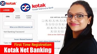 Kotak Net Banking Registration  Kotak Mahindra Bank Net Banking Login New User  Banking Tutorial [upl. by Syverson670]