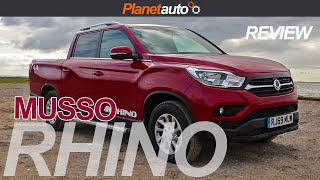 SsangYong Musso Rhino 2020 Review and Road Test [upl. by Kirbee956]