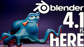 Blender 41 is Here  5 Amazing New Features HandsOn [upl. by Darwin]