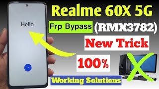 Realme narzo 60X 5G Frp Bypass Android 13 ✅  MobileSolutionsBorneo [upl. by Arabela490]