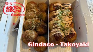 Trying the Takoyaki from Gindaco [upl. by Guise72]