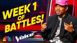 The Best Performances from the First Week of Battles  The Voice  NBC [upl. by Noble]