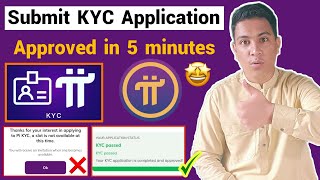 How to Submit KYC Application for Pi Network  Pi Network KYC Problem  Pi KYC  Pi KYC Issue fix [upl. by Annahaj283]