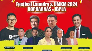 Pastikan Hadir di Festival Laundry amp UMKM 2024  Kopdarnas IPBLA [upl. by Grove]