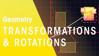 Transformations amp Rotations  Geometry  Maths  FuseSchool [upl. by Nanci]